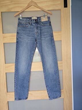 Men's Madewell Medium Blue Athletic Slim Jeans